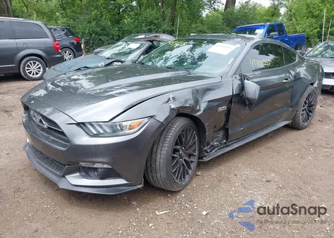 2015 Ford Mustang Gt Premium z USA, uszkodzony, nr VIN 1FA6P8CF9F5379585
